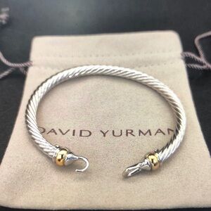 David Yurman Two-Tone Cable Bracelet